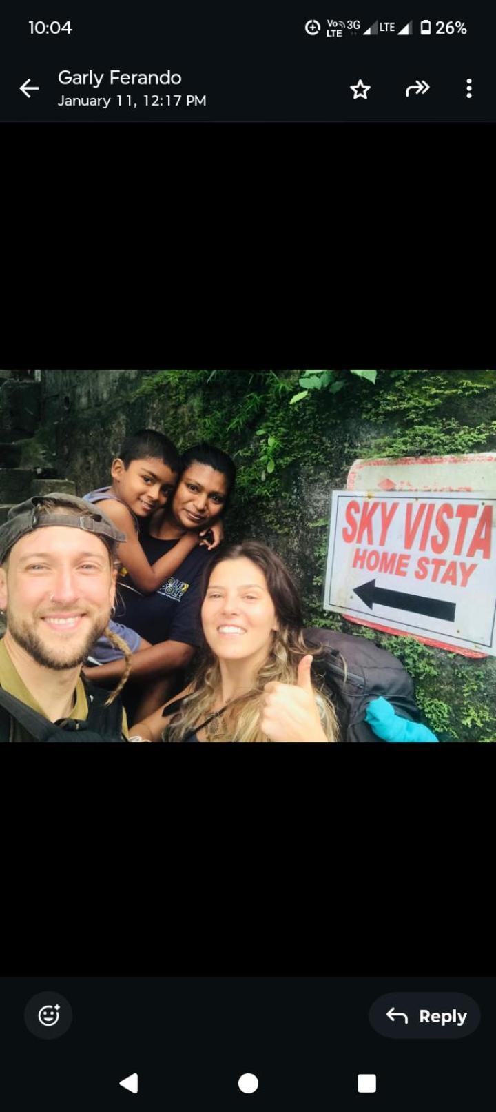 S V Homestay Канди Экстерьер фото